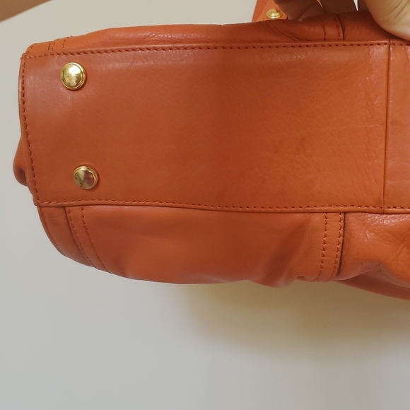 ❤️Last Chance !! B. Makowsky Genuine Leather Satchel Bag - Picture 13 of 17